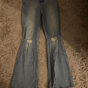 Flare distressed Levi jeans 24 hr sale will go up after 3/10